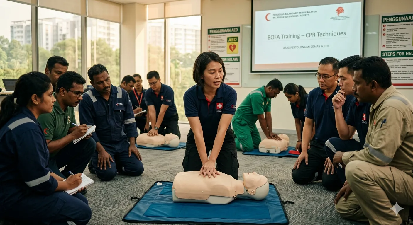 BOFA training session